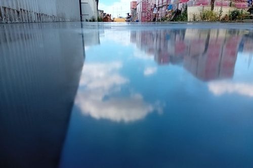 Sol en béton pour bâtiments commerciaux