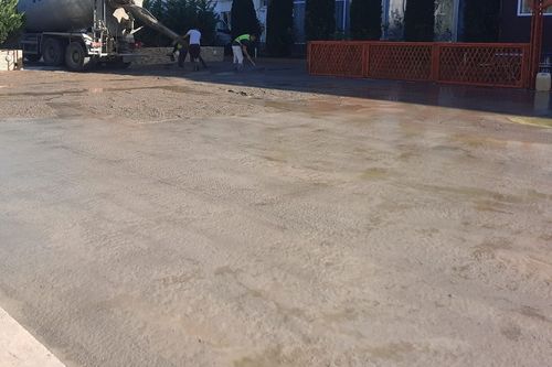 Sol en béton pour parkings et zones de circulation